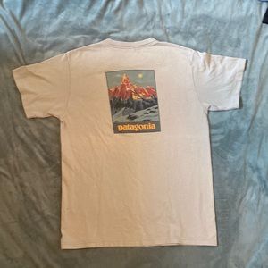 Vintage tan Patagonia thrifted tee